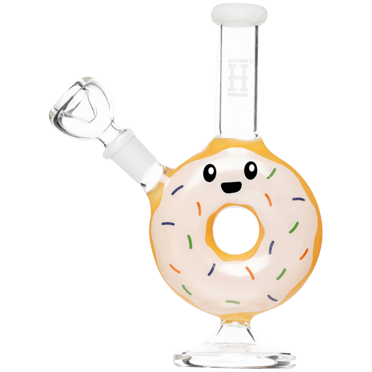 Hemper Donut Glass Pipe Water Pipe 6.6"(Wp1123)