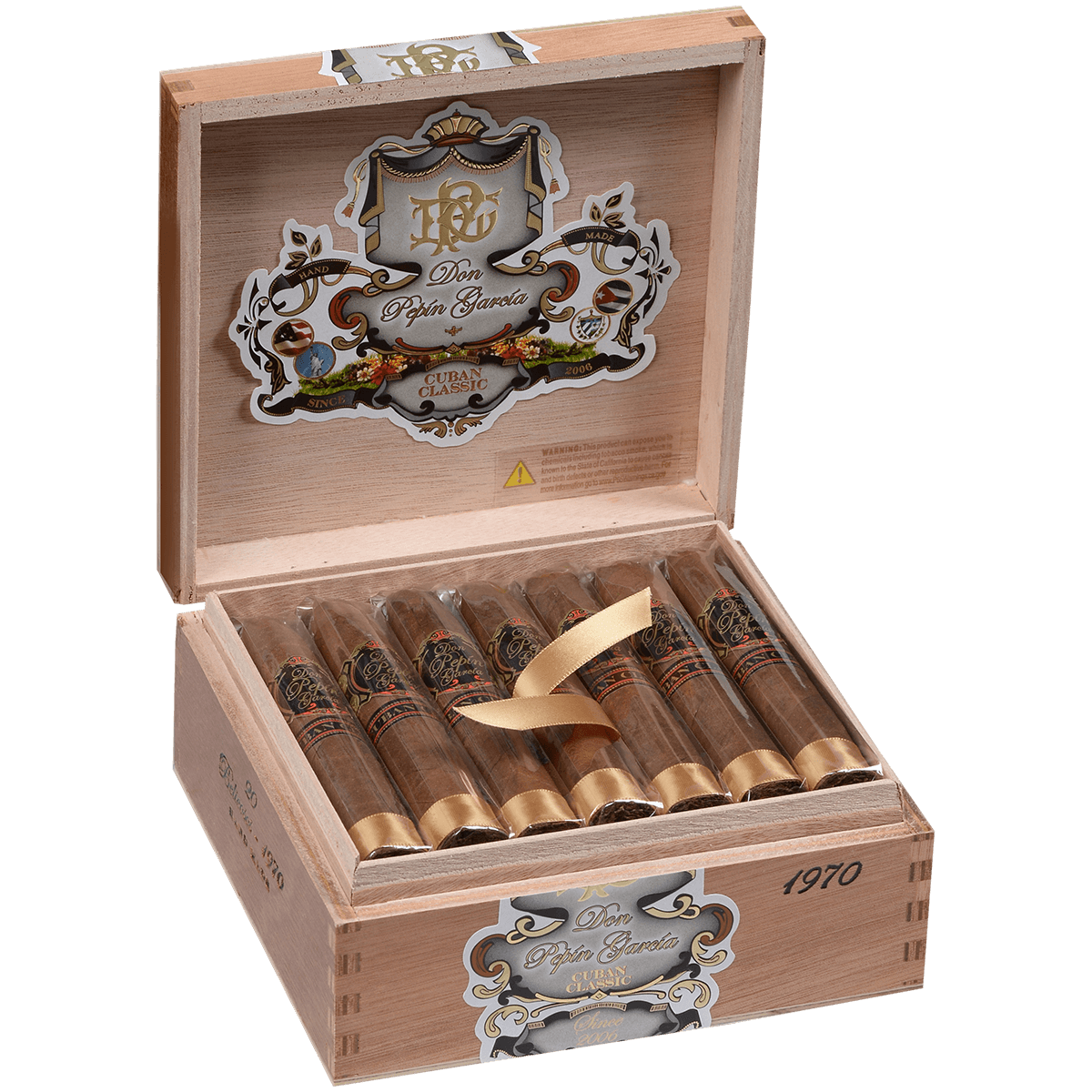 Don Pepin Garcia Black Edition 1970 Belicoso Natural 20 Ct. Box 5.00X54