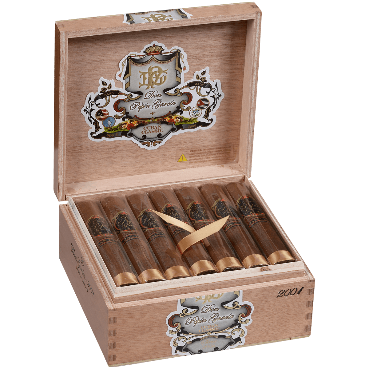 Don Pepin Garcia Black Edition 2001 Toro Gordo Natural 20 Ct. Box 6.00X60