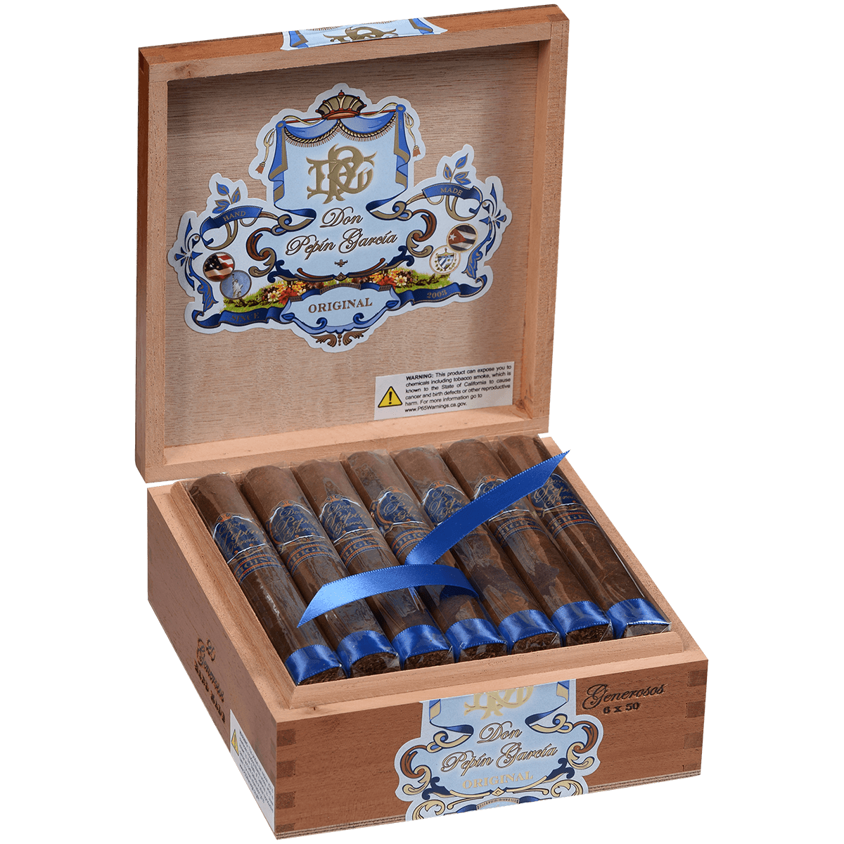 Don Pepin Garcia Blue Original Generosos Toro 20 Ct. Box 6.00X50
