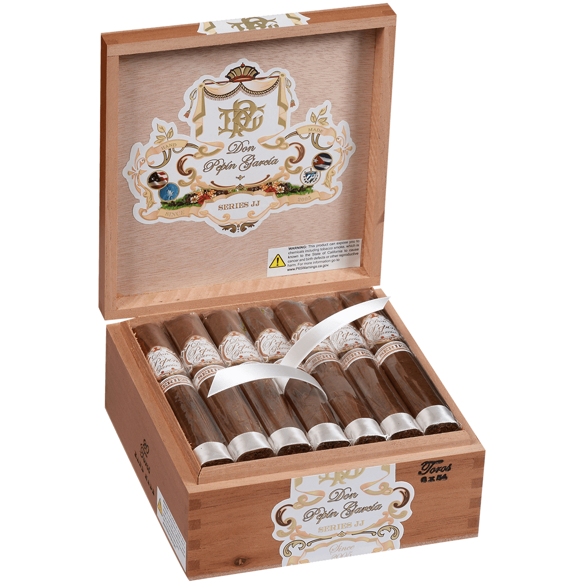 Don Pepin Garcia White Series Jj Toro Natural 20 Ct. Box 6.00X54