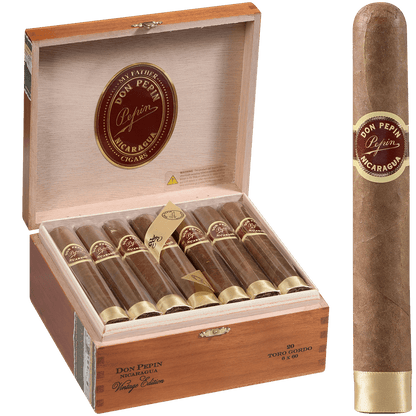 Don Pepin Vintage Edition Toro Gordo 20 Ct. Box 6.00 X 60