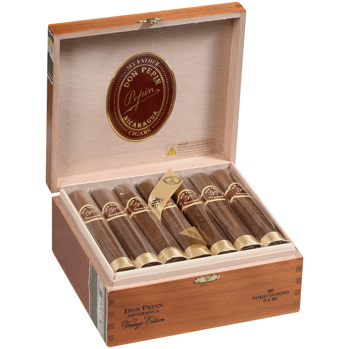 Don Pepin Vintage Edition Toro Gordo 20 Ct. Box 6.00 X 60
