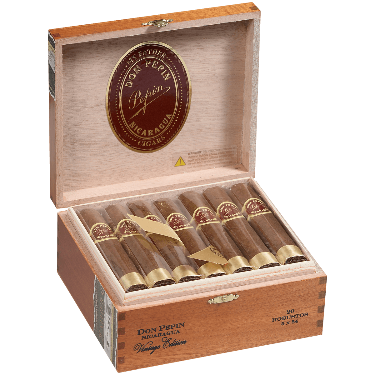 Don Pepin Vintage Edition Robusto 20 Ct. Box 5.00 X 54