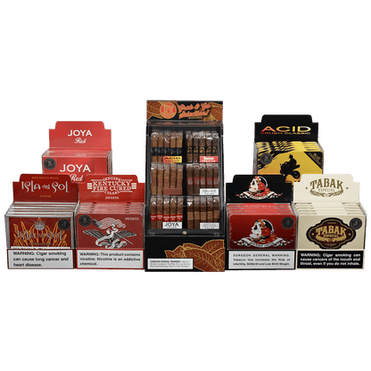 Drew Estate Assorted 4.00X32 Tins Display