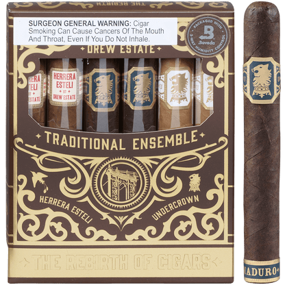 Drew Estate Traditional Sampler 6.00X50 5X6 Ct. Packs