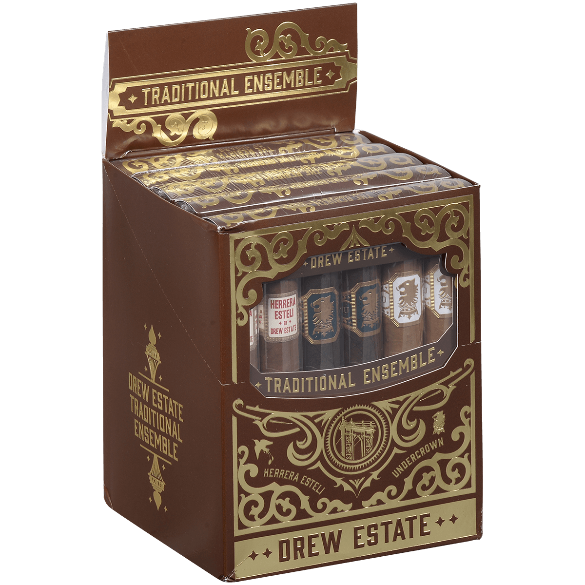 Drew Estate Traditional Sampler 6.00X50 5X6 Ct. Packs