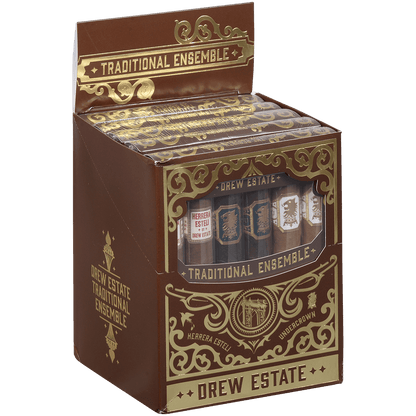 Drew Estate Traditional Sampler 6.00X50 5X6 Ct. Packs