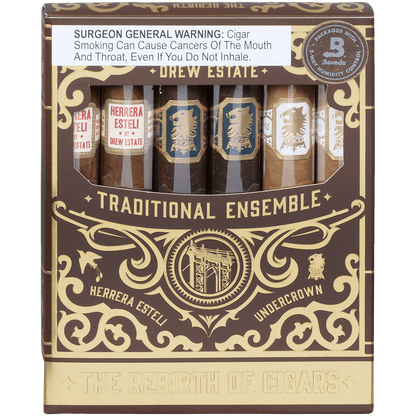 Drew Estate Traditional Sampler 6.00X50 5X6 Ct. Packs