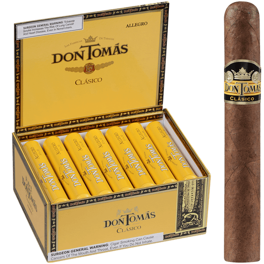 Don Tomas Clasico Allegro Tubo 20 Ct. Box 5.50X50