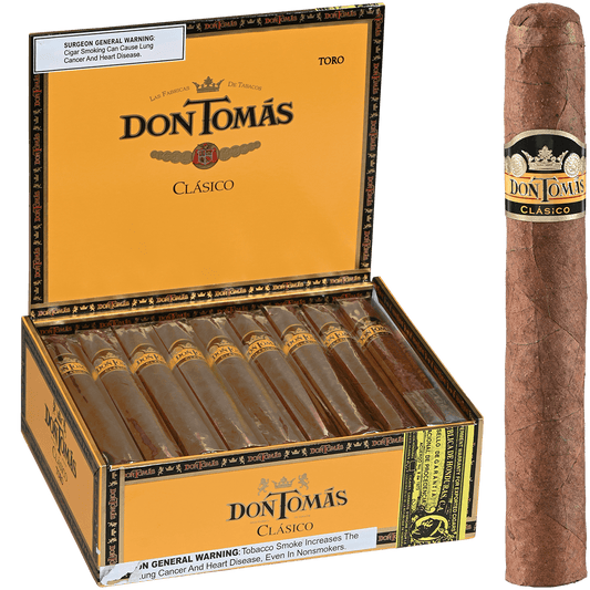 Don Tomas Clasico Toro 25 Ct. Box 6.00X54