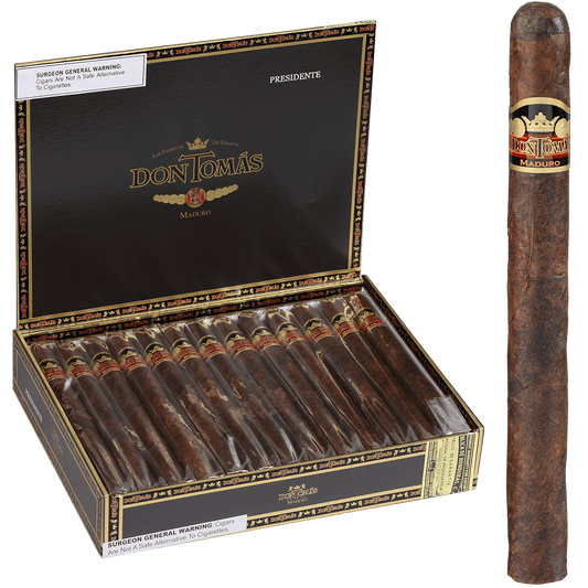 Don Tomas Maduro Presidente 25 Ct. Box 7.50X50