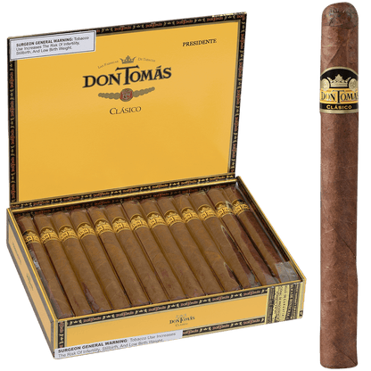 Don Tomas Clasico Presidente Natural 25 Ct. Box 7.50X50