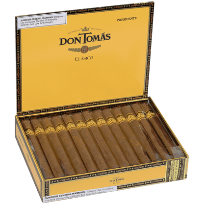 Don Tomas Clasico Presidente Natural 25 Ct. Box 7.50X50