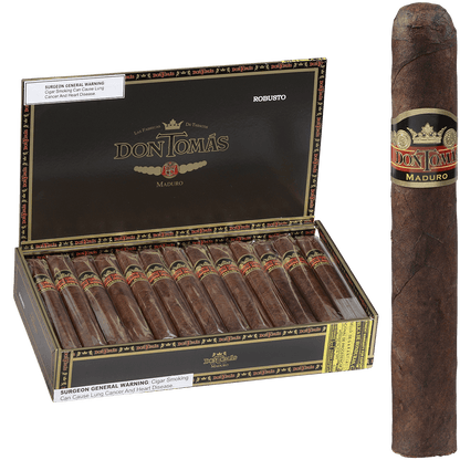 Don Tomas Maduro Robusto 25 Ct. Box 5.50X50