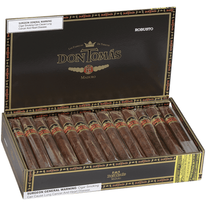 Don Tomas Maduro Robusto 25 Ct. Box 5.50X50