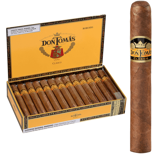 Don Tomas Clasico Robusto Natural 25 Ct. Box 5.50X50