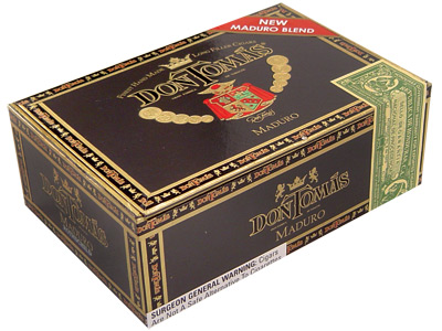 Don Tomas Maduro Rothschild 25 Ct. Box 4.50X50
