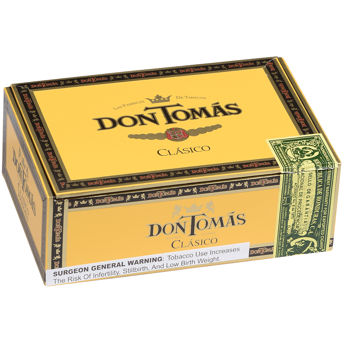 Don Tomas Clasico Rothschild Natural 25 Ct. Box 4.50X50
