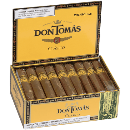 Don Tomas Clasico Rothschild Natural 25 Ct. Box 4.50X50