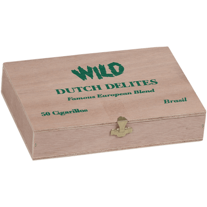 Dutch Delites Wild Cigarillos Brasil 50 Ct. Box 4.00X22