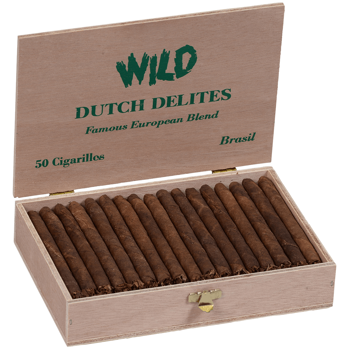Dutch Delites Wild Cigarillos Brasil 50 Ct. Box 4.00X22