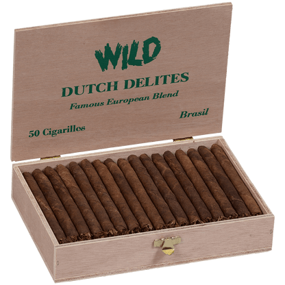 Dutch Delites Wild Cigarillos Brasil 50 Ct. Box 4.00X22