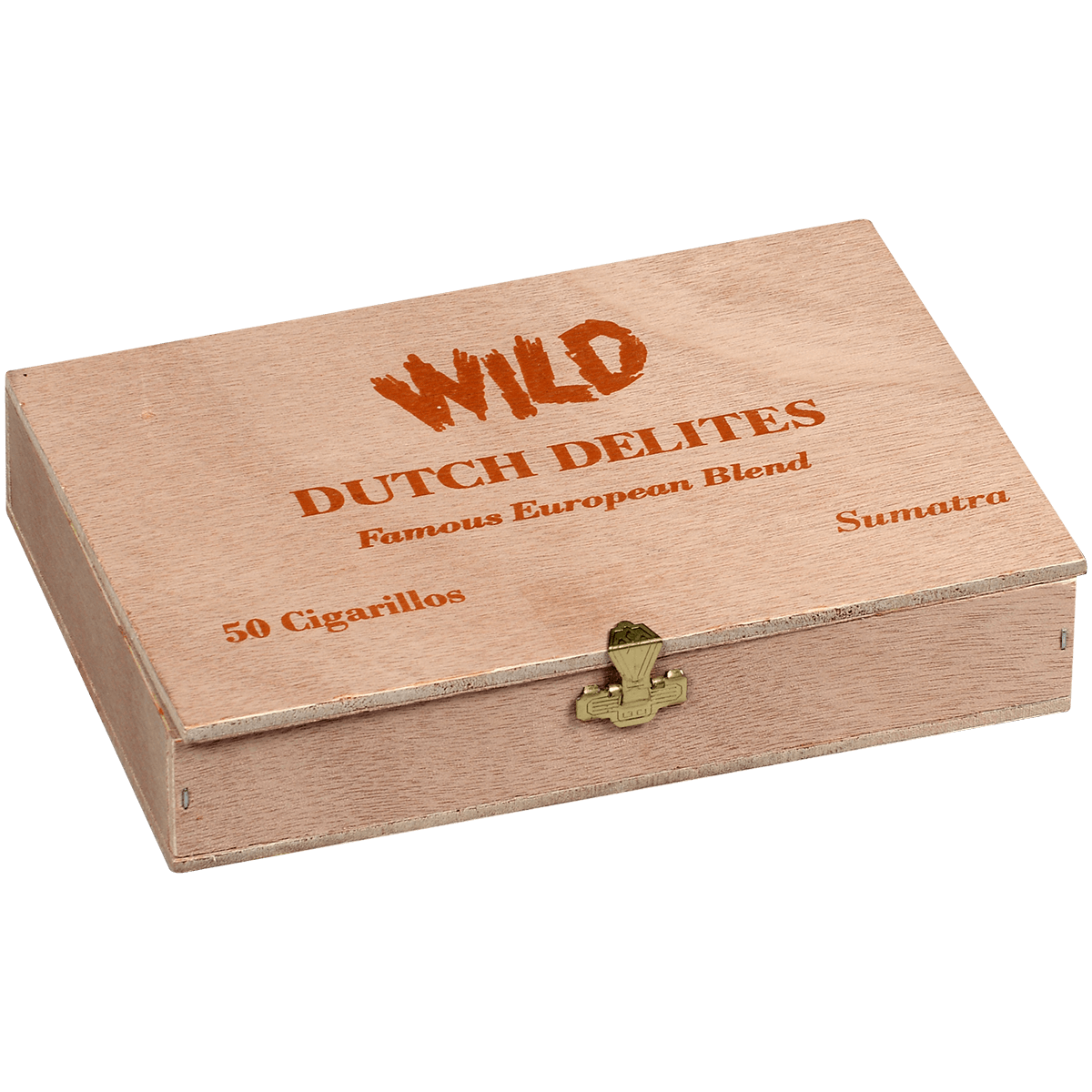 Dutch Delites Wild Cigarillos Sumatra 50 Ct. Box 4.00X22