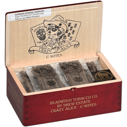 Deadwood Crazy Alice C-Notes 100Ct Box 3.75X22