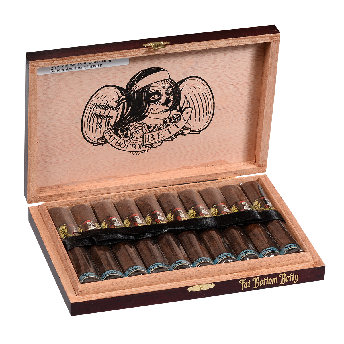 Deadwood Fat Bottom Betty Robusto 10 Ct. Box 5.00X54