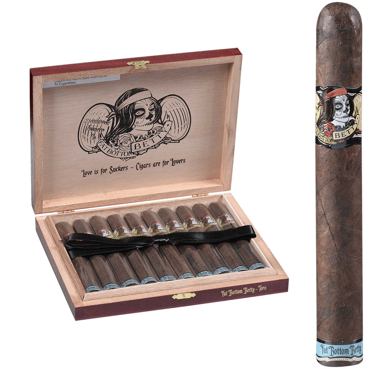 Deadwood Fat Bottom Betty Toro 10 Ct. Box 6.00X50