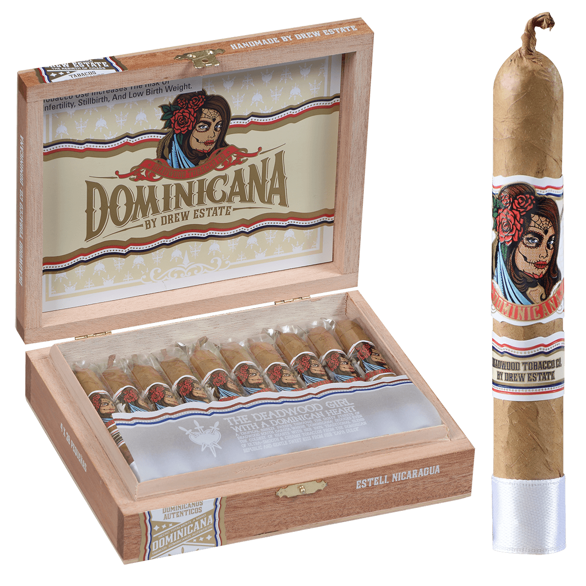 Deadwood Dominicana Pequena 20Ct Box 4X38