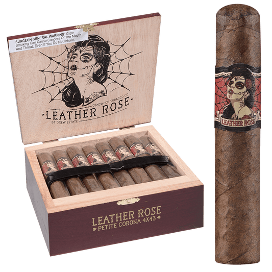 Deadwood Leather Rose Petite Corona 24 Ct Box 4.00X43