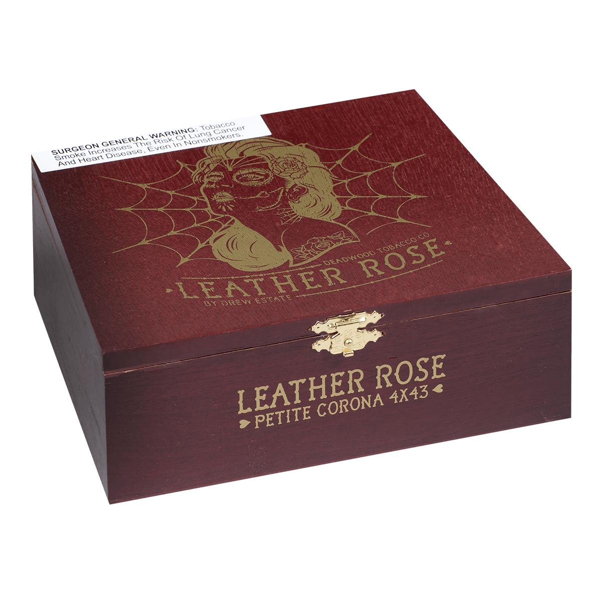 Deadwood Leather Rose Petite Corona 24 Ct Box 4.00X43