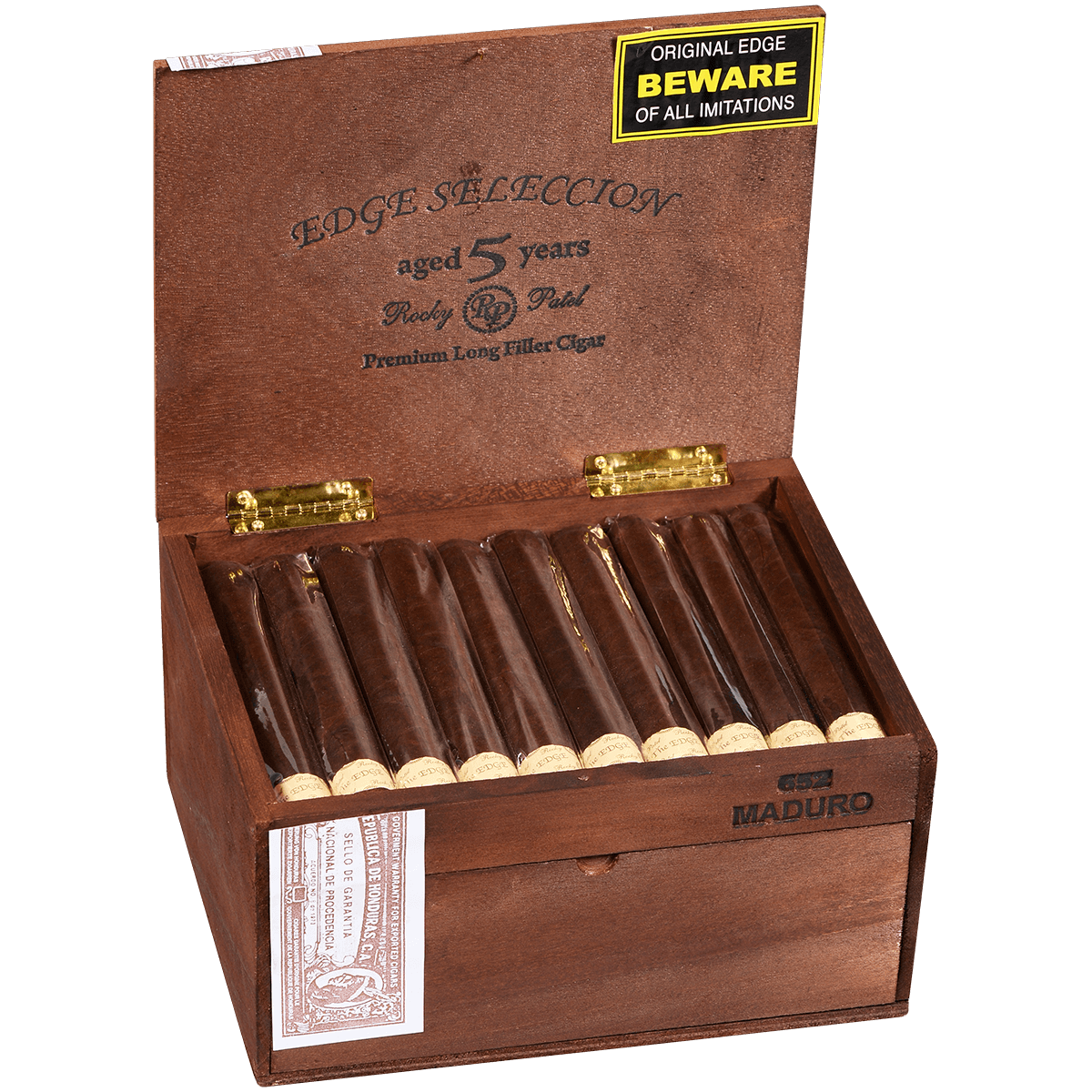 Rocky Patel Seleccion The Edge 652 Maduro 50 Ct. Box 6.00X52