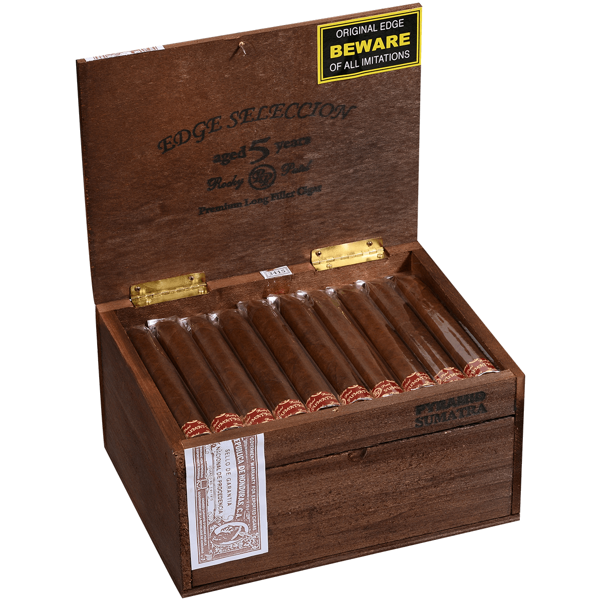 Rocky Patel Seleccion The Edge Pyramid Sumatra 50 Ct. Box 6.00X52