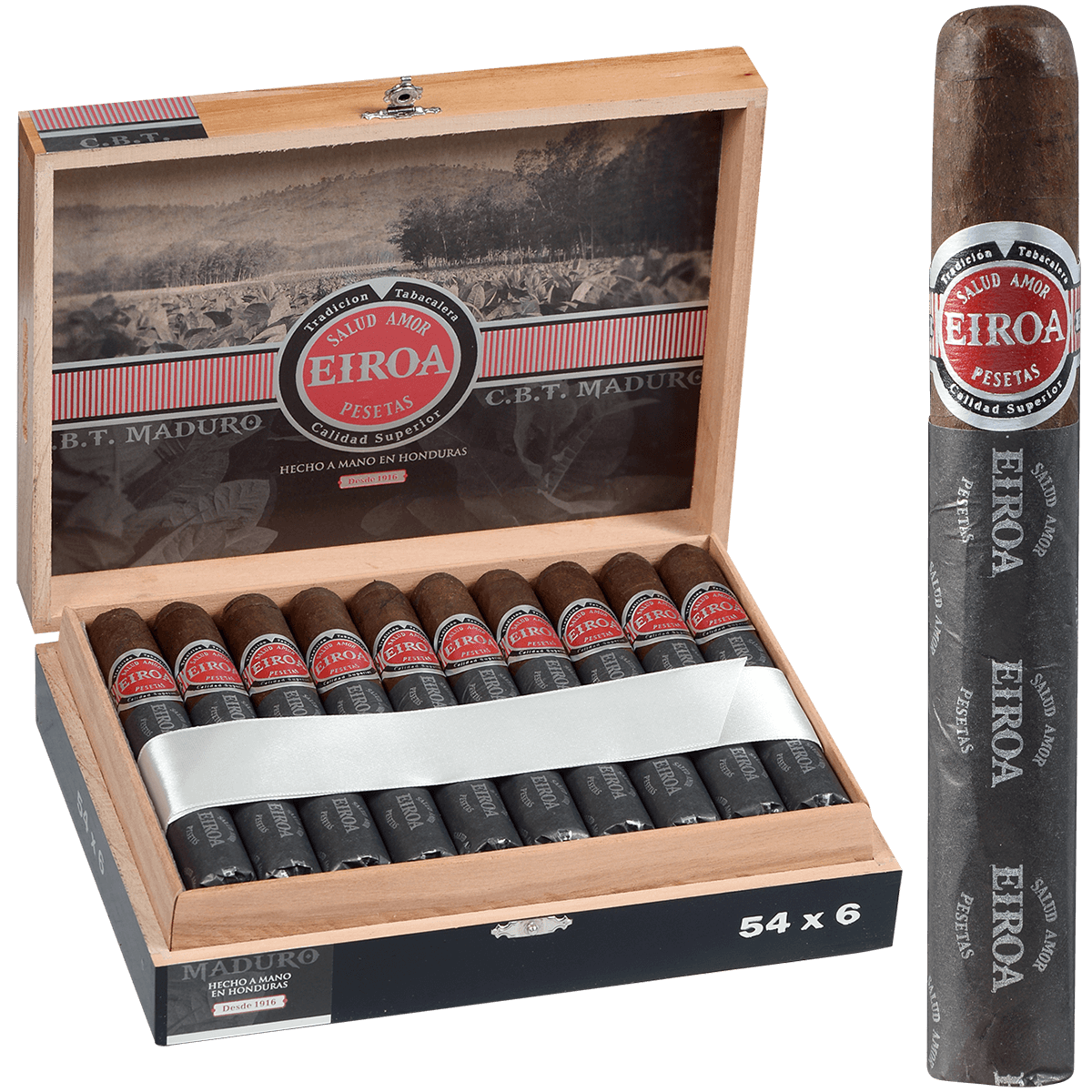 Eiroa Toro Cbt Maduro 20 Ct. Box 6.00X54