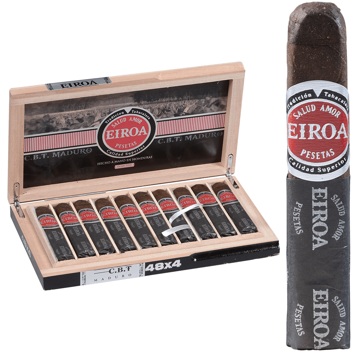 Eiroa Prensado Cbtmaduro 10 Ct. Box 4.00X48