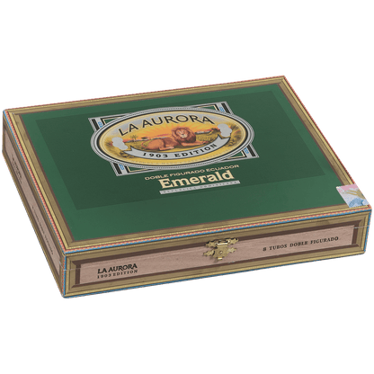 La Aurora Preferidos Emerald Tube 8Ct Box 5X54