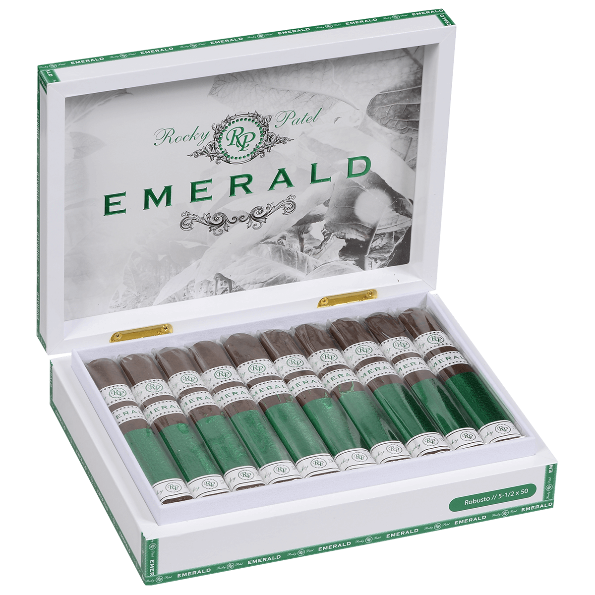 Rocky Patel Emerald Robusto Box Pressed 20 Ct Box 5.5X50