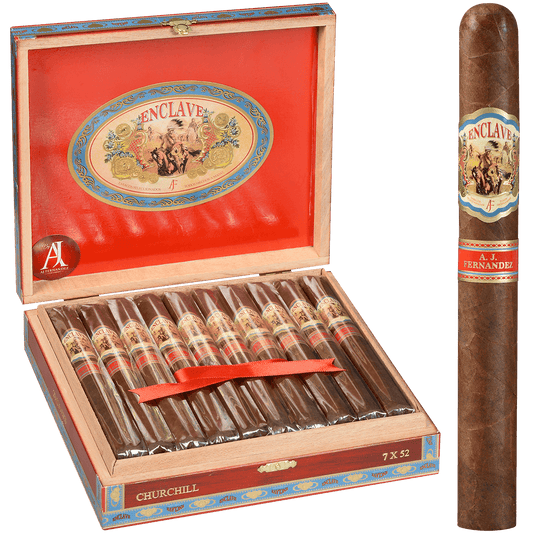 Enclave Habano By Aj Fernandez Churchill 20 Ct. Box 7.00X52