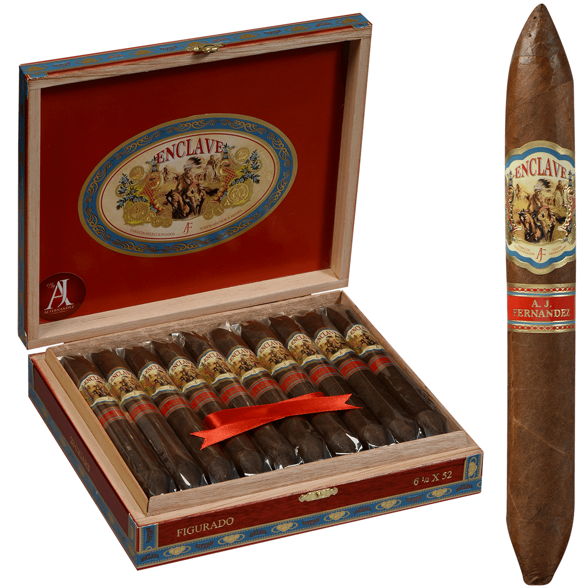Enclave Habano By Aj Fernandez Figurado (Salomon) 20 Ct. Box 6.50X52