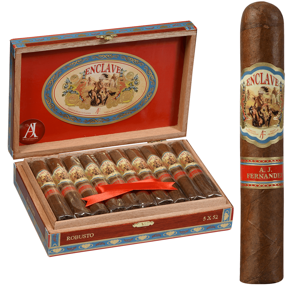 Enclave Habano By Aj Fernandez Robusto 20 Ct. Box 5.00X52