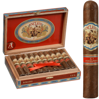 Enclave Habano By Aj Fernandez Robusto 20 Ct. Box 5.00X52