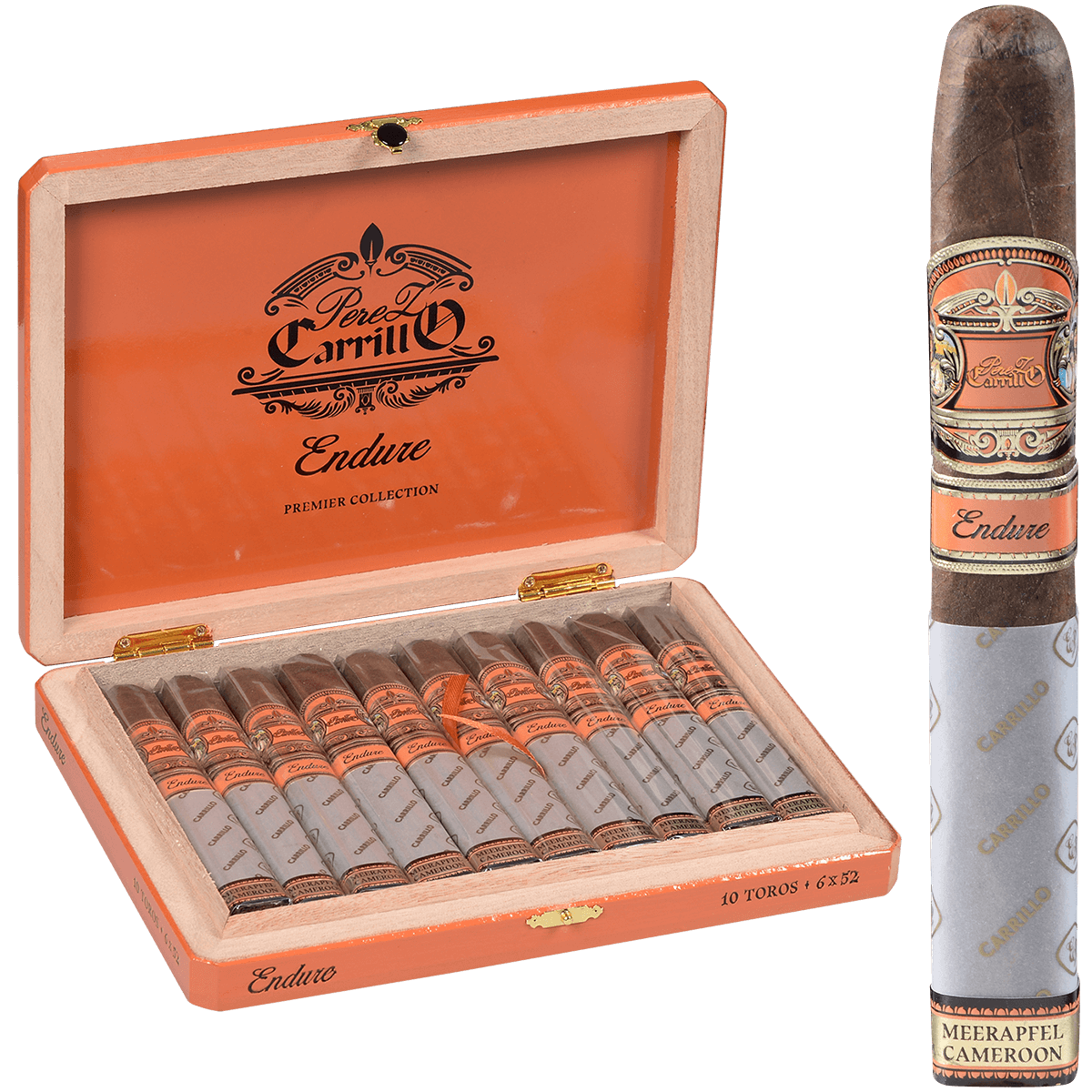 Limited Edition Ep Carrillo Endure Toro 10 Ct Box 6X52