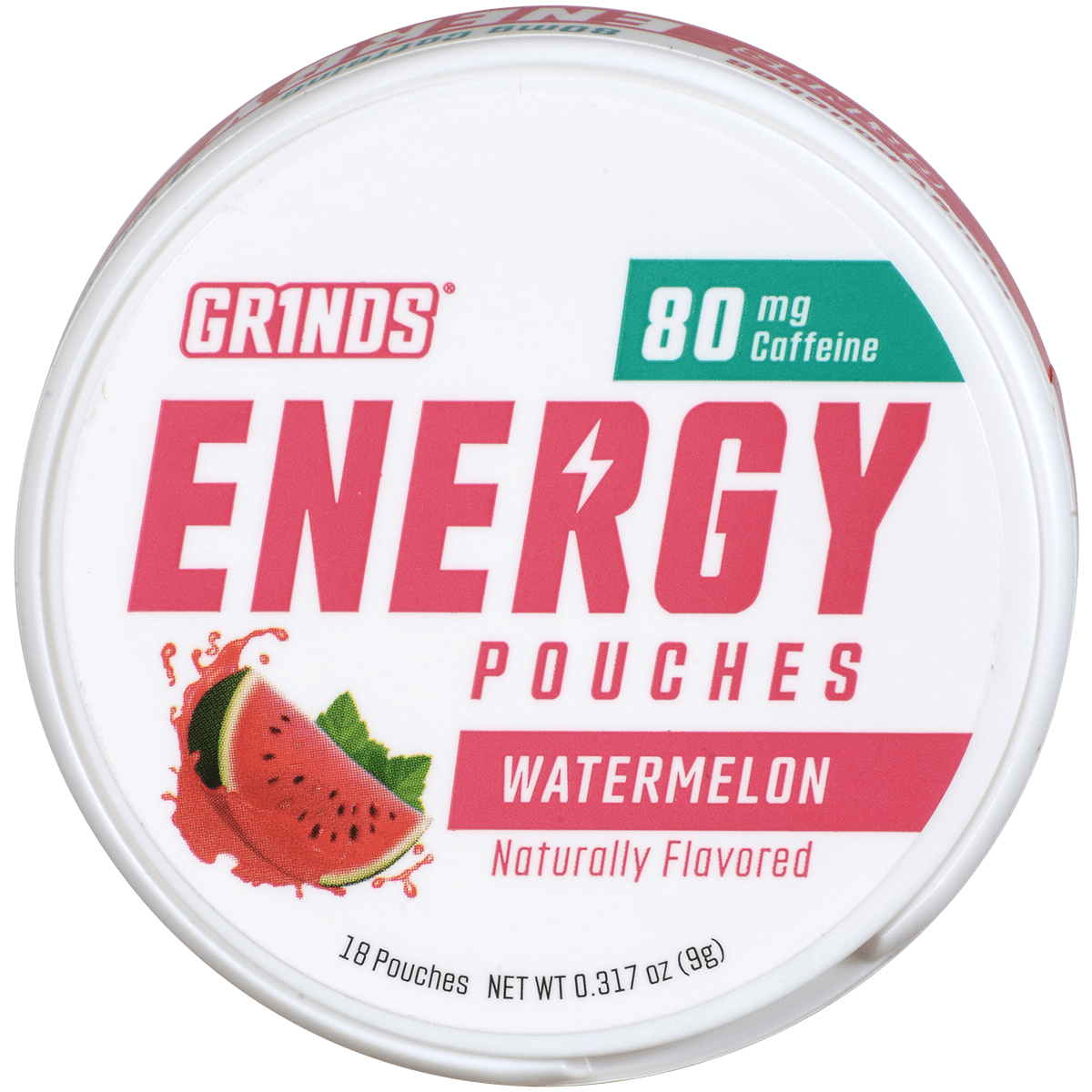 Grinds White Energy Pouches Watermelon 80Mg