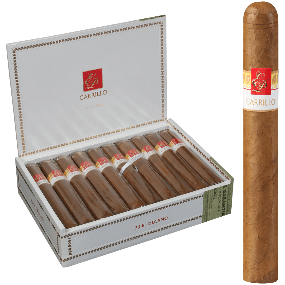 Ep Carrillo New Wave Connecticut El Decano 20 Ct. Box 6.00X60