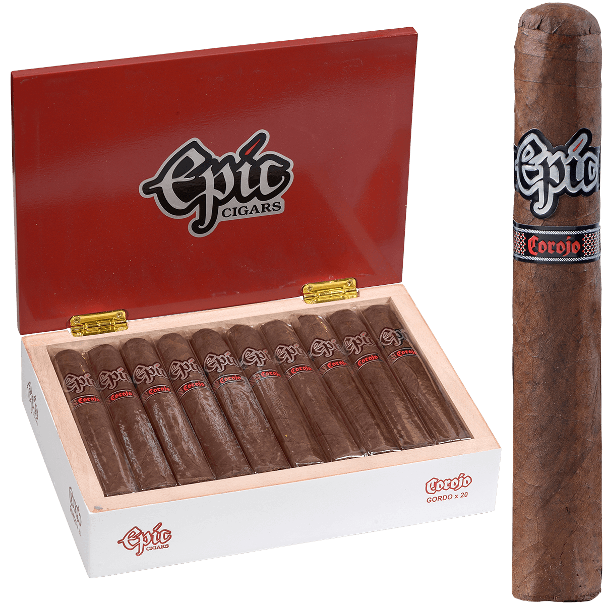 Epic Cigars Corojo Gordo 20 Ct. Box 6.00X60