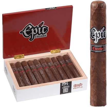Epic Cigars Corojo Robusto 20 Ct. Box 5.50X52