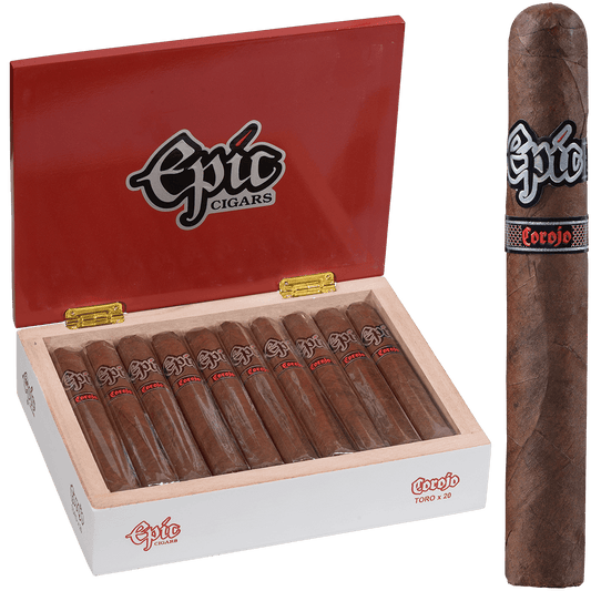 Epic Cigars Corojo Toro 20 Ct. Box 6.00X54